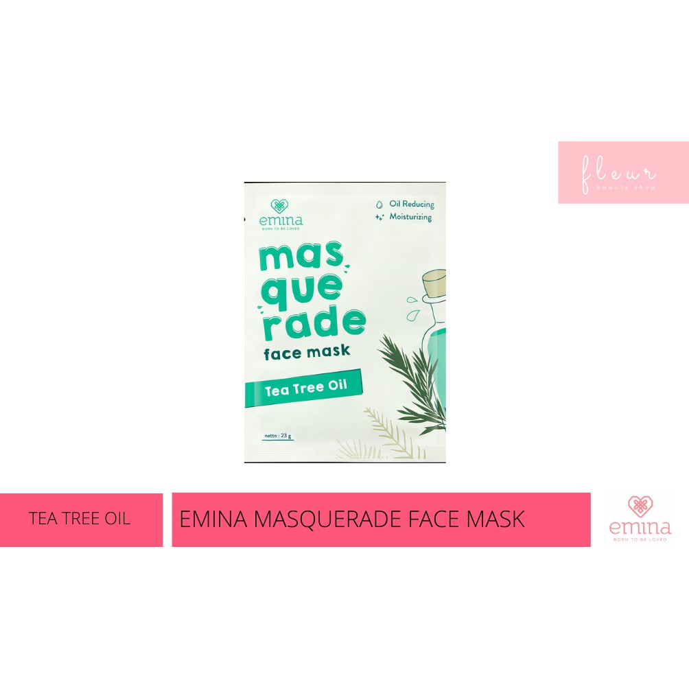 Jual emina masquerade face mask tea tree Harga Terbaik & Termurah Juni ...