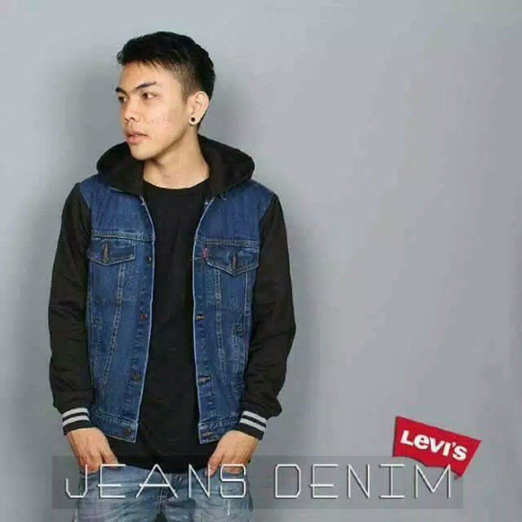 Jaket on sale levis hoodie