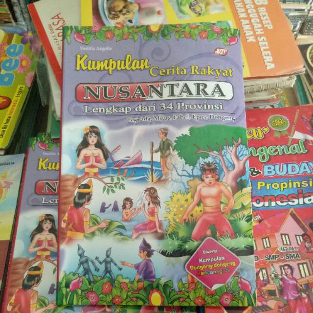 Jual Kumpulan Cerita Rakyat Nusantara 34 Provinsi | Shopee Indonesia