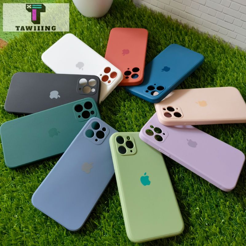 Jual CASE SQUARE EDGE IPHONE X XR XS XSMAX 11 11PRO DAN 11 PROMAX 12 12