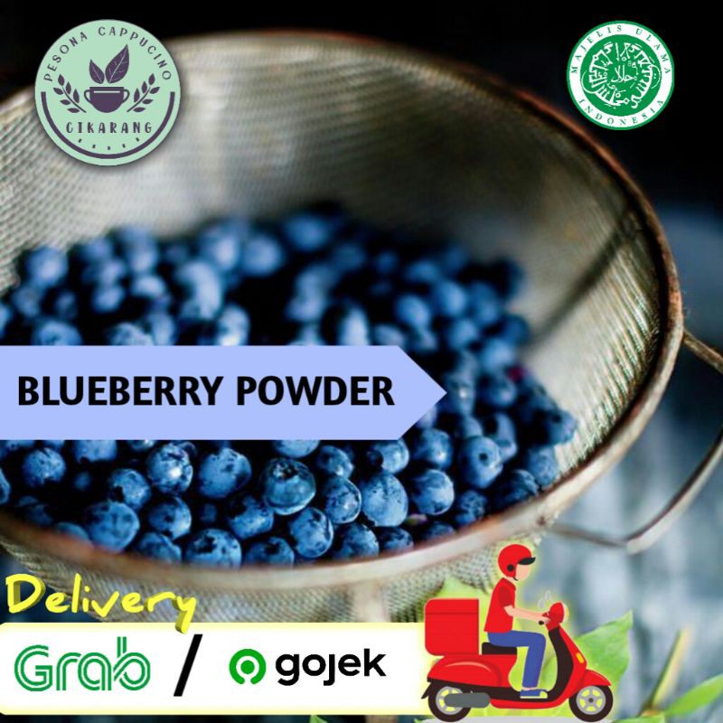 Jual BUBUK MINUMAN / BUBBLE DRINK RASA BLUEBERRY 1Kg | Shopee Indonesia