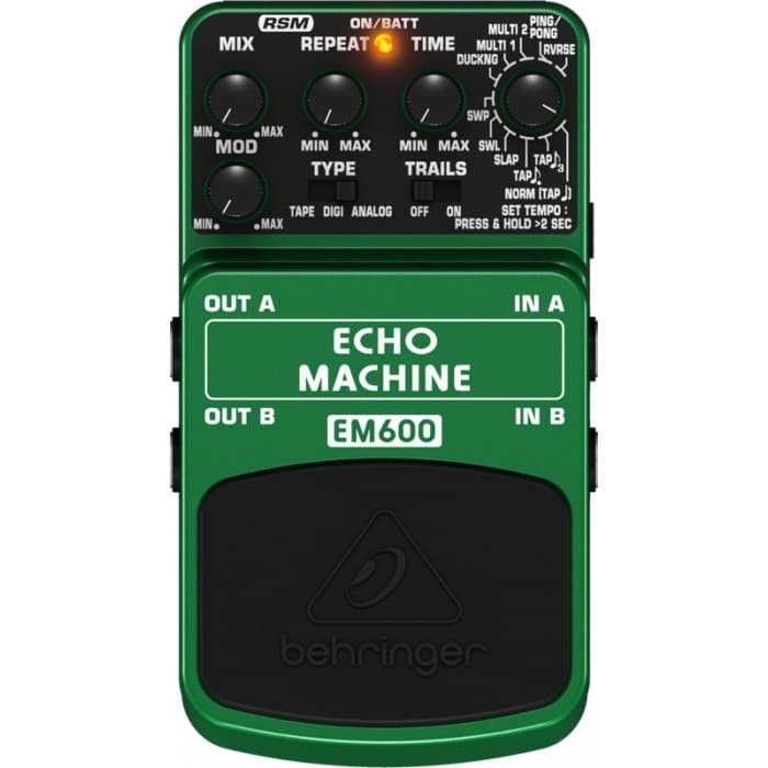 Jual Behringer EM600 Echo Machine Echo Modeling Effects Pedal | Shopee ...