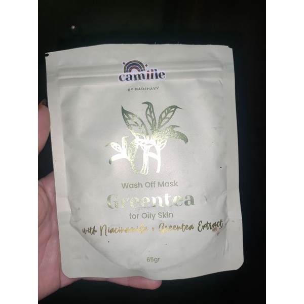 Jual masker Camille greentea (65grm) | Shopee Indonesia