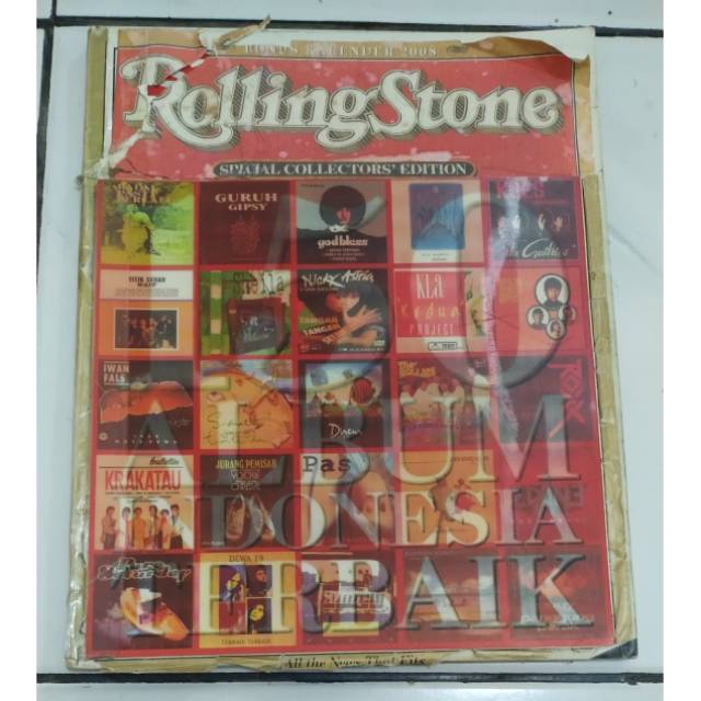 Jual Majalah Rolling Stone Indonesia 150 Album Indonesia Terbaik ...