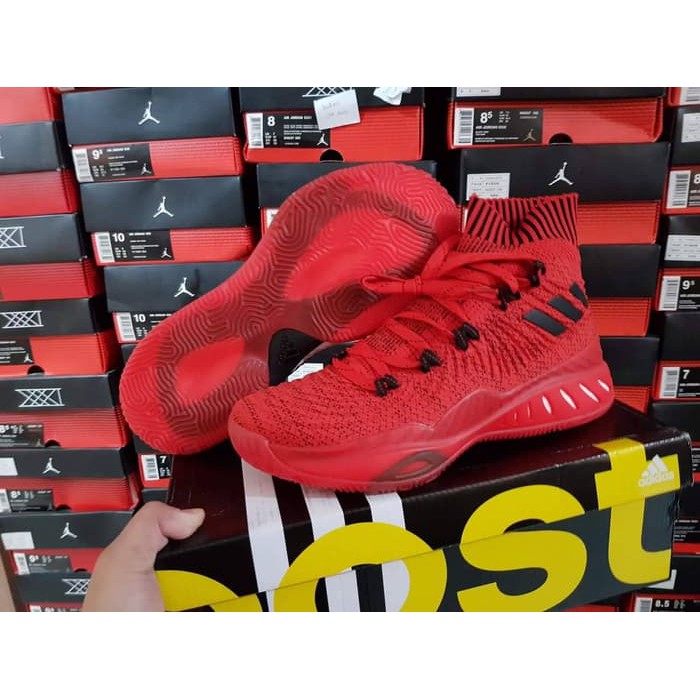 Terbaru Sepatu Basket Adidas Crazy Explosive 2017 Red Black