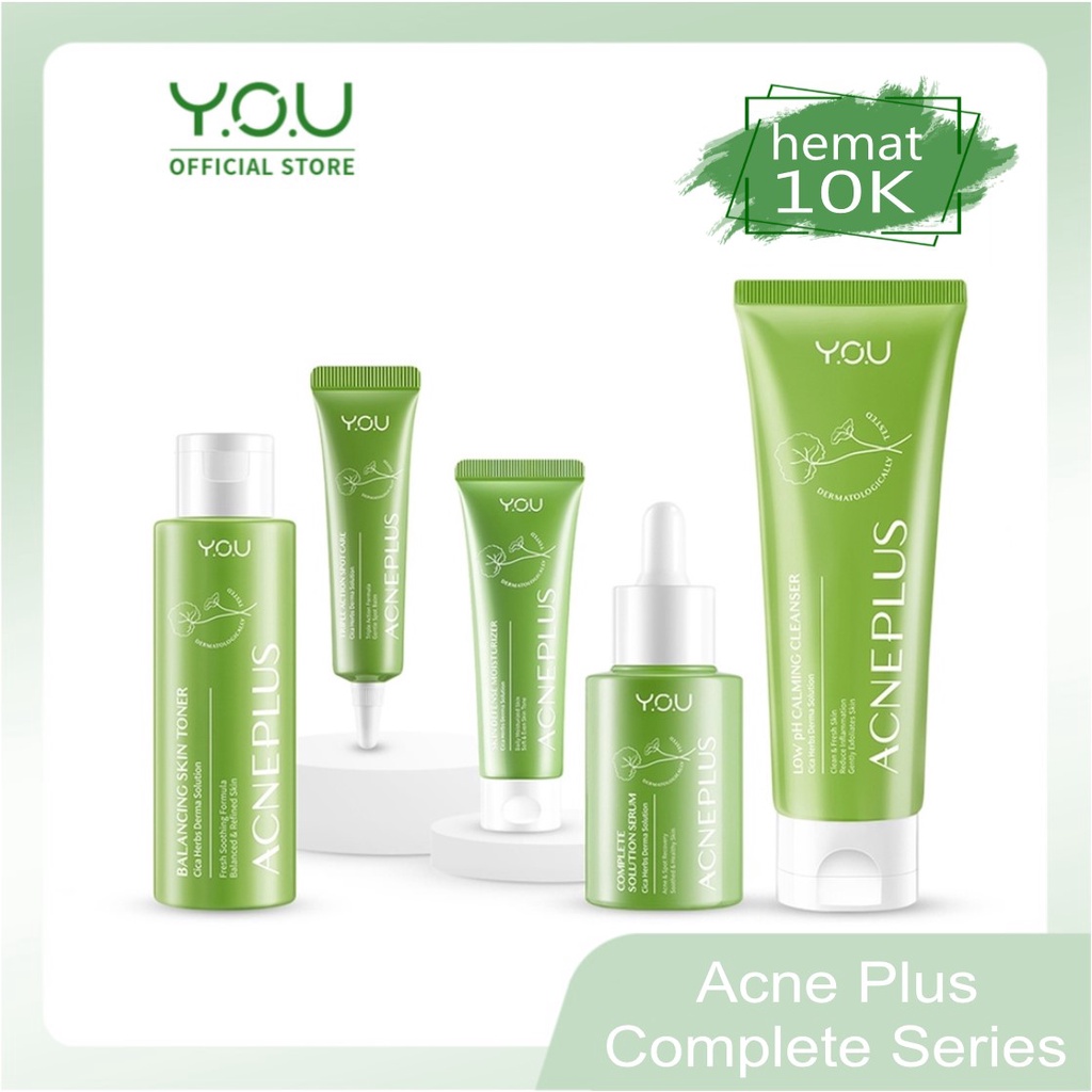 Jual YOU AcnePlus Complete Series 5-in-1 | Shopee Indonesia