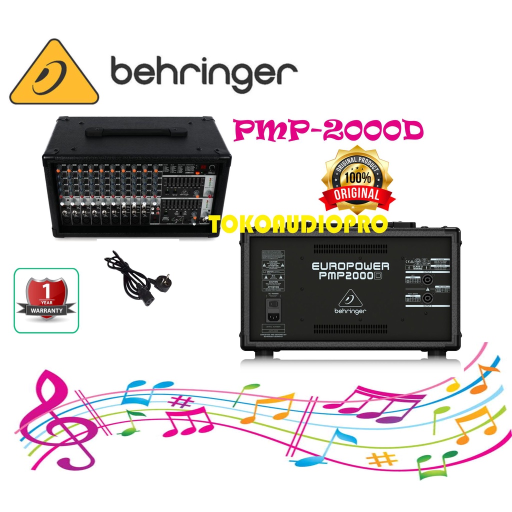 Jual Behringer PMP2000D Powered Mixer Shopee Indonesia