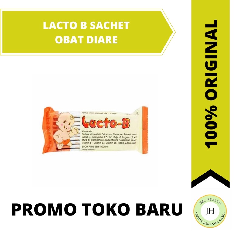 Jual lacto b sachet obat diare Shopee Indonesia