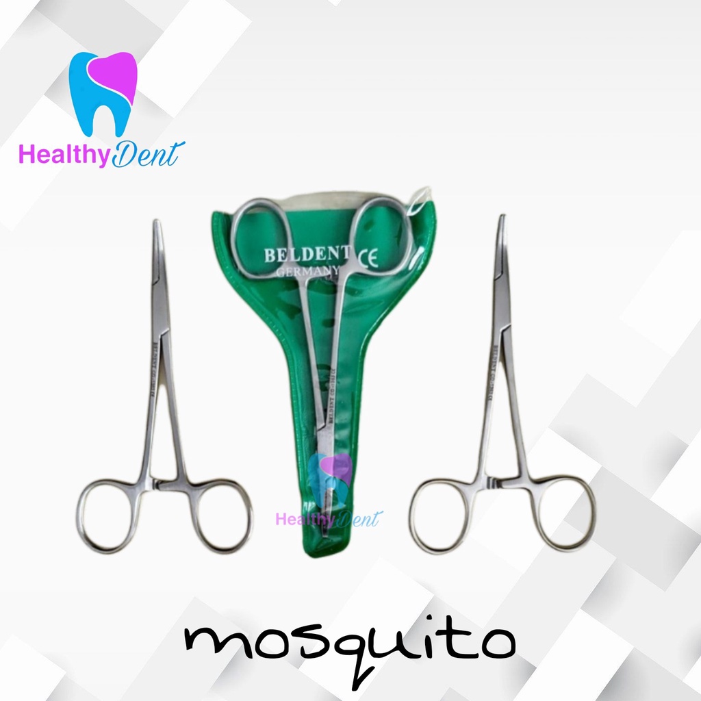Jual DENTAL MOSQUITO HAEMOSTATIC FORCEP / ARTERY KLEM LURUS BENGKOK