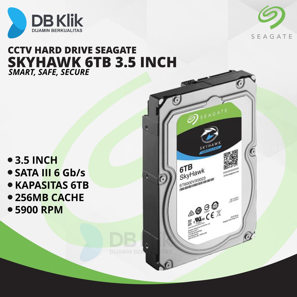 Jual Hardisk Seagate Skyhawk 6tb 35 Inch Khusus Cctv Shopee Indonesia 5299