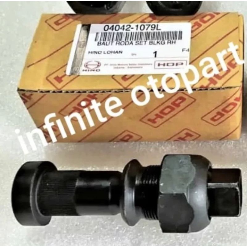 Jual BAUT RODA BELAKANG HUB BOLT REAR KIRI LH KANAN RH HOP HINO LOHAN ...