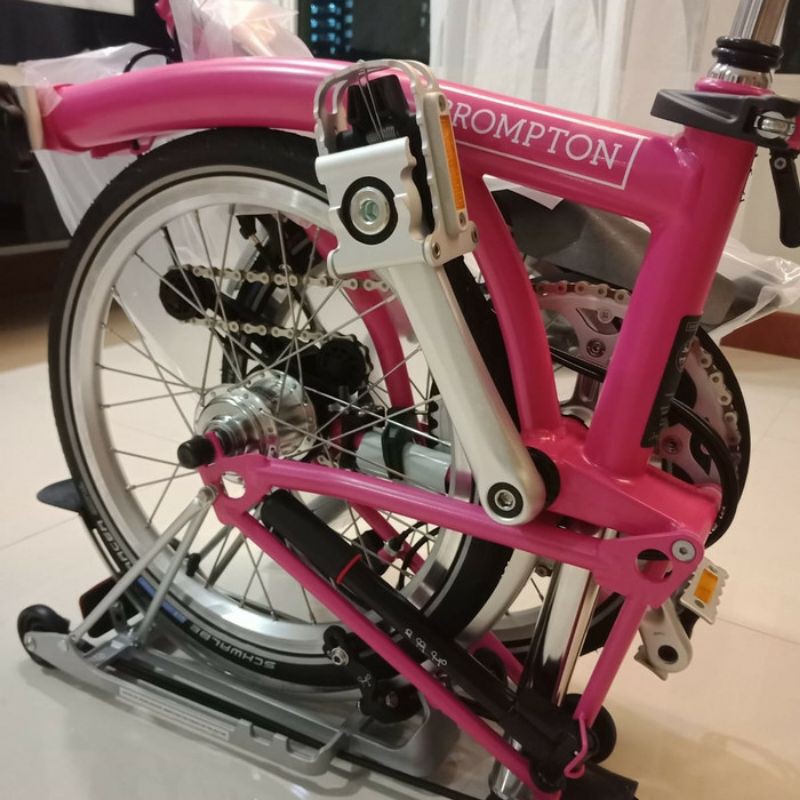 Brompton pink harga sale