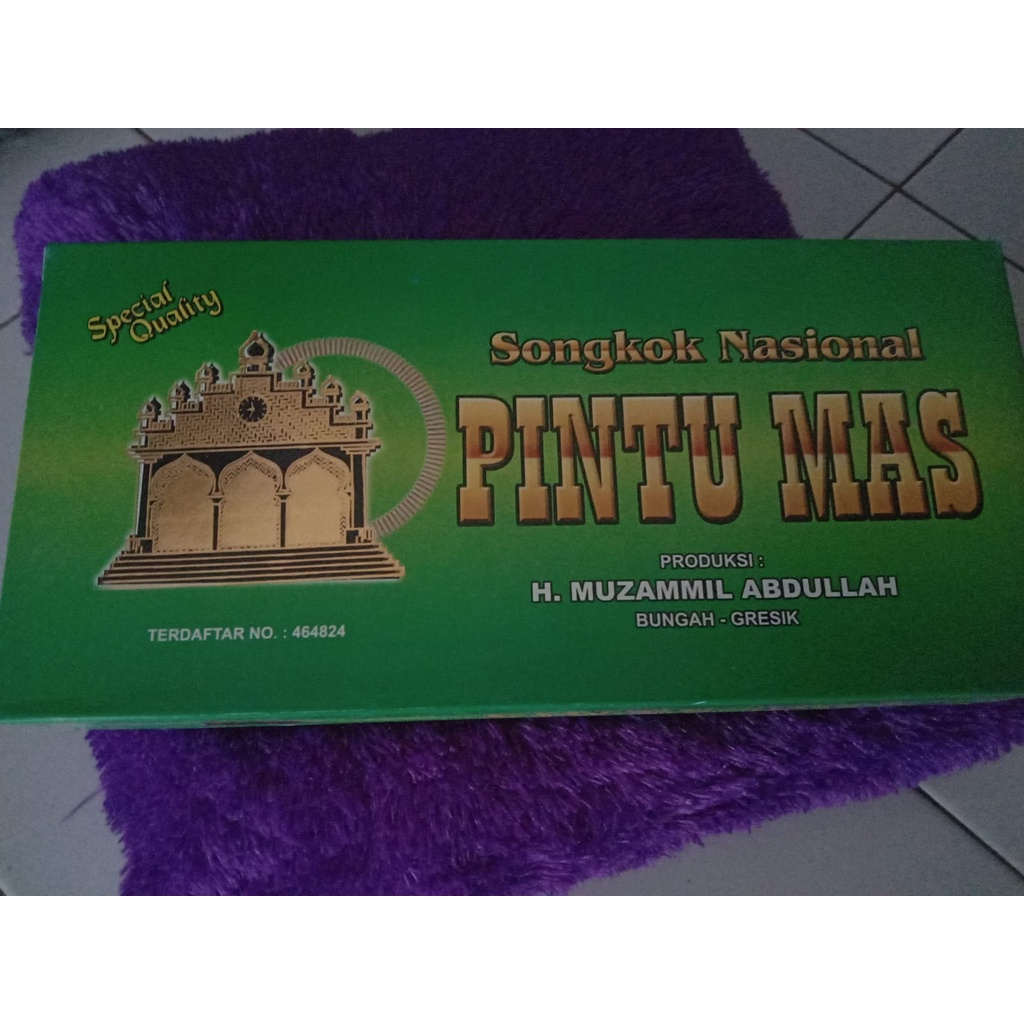 Jual SONGKOK PINTU MAS BLUDRU HITAM POLOS - KOPYAH PINTU MAS BLUDRU ...