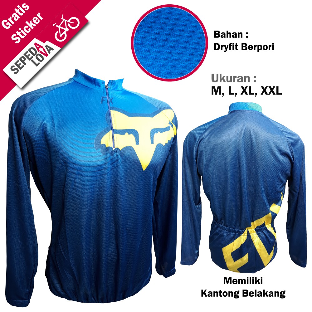 Baju best sale fox mtb