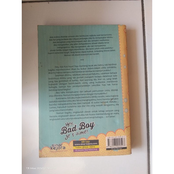 Jual Buku novel Hey Bad Boy | Shopee Indonesia