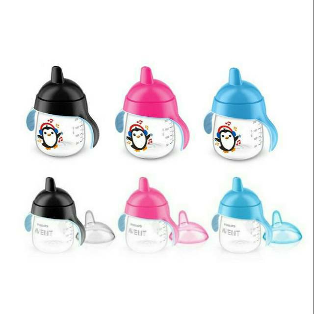 Jual Philips Avent Premium Spout Cup Pingu / Botol Training Cup ...