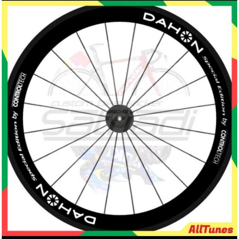 Jual Sticker Rims Sepeda Dahon Series Untuk Velg Seli Dahon | Shopee ...