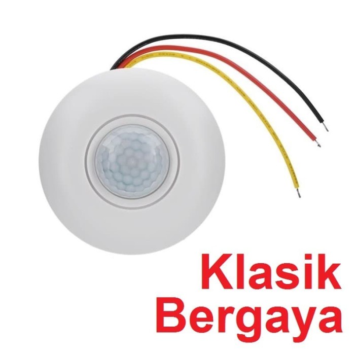 Jual Saklar Lampu Sensor Gerak Pir Switch Otomatis Motion Detector