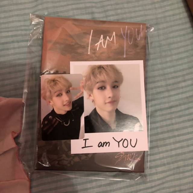 STRAY KIDS I Am You (You Versie) de derde mini-album CD fotoboek 3 QR-fotokaarten (extra 4 fotokaarten 1 dubbelzijdige fotokaart