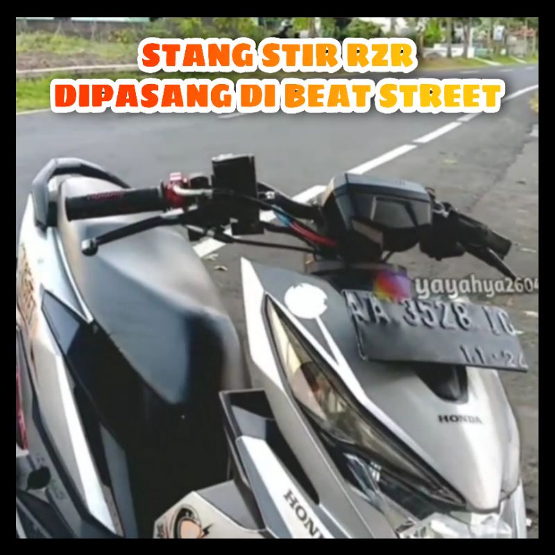 Jual Stang Stir Fatbar RZR Cb150R Satria Fu Vixion Rx King Beat Street ...