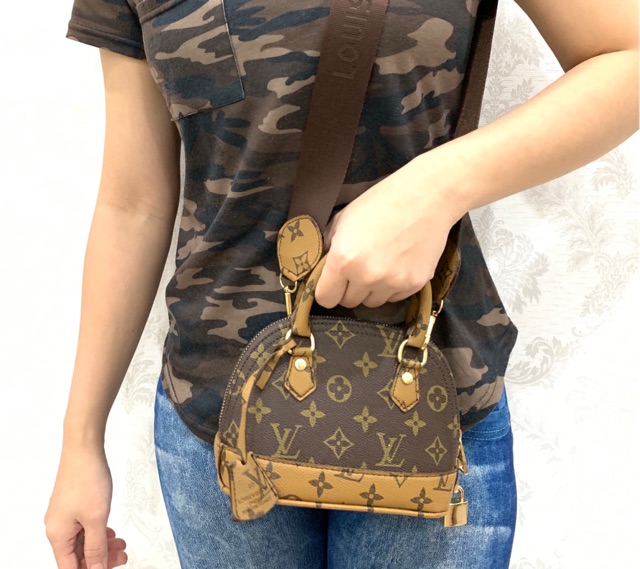 Jual HANDBAGKU TAS LV ALMA MINI 2 STRAP fashion wanita import batam murah  terbaru selempang branded di Lapak PANDORA