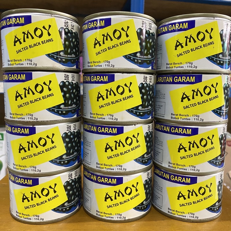 Jual (170gr) Amoy/ Kacang Amoy/ Kacang Hitam Amoy/ Amoy Salted Black ...