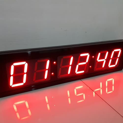 Jual Jam Digital Led Clock Countup Countdown Timer Temperatur 6819 ...