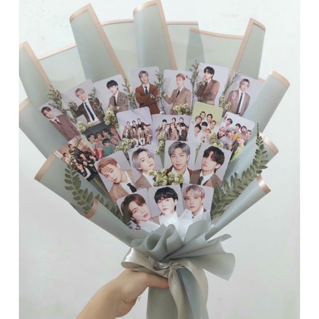 Jual BUKET CUSTOM FOTO IDOL KPOP/ FOTO PACAR / FOTO KELUARGA / DLL