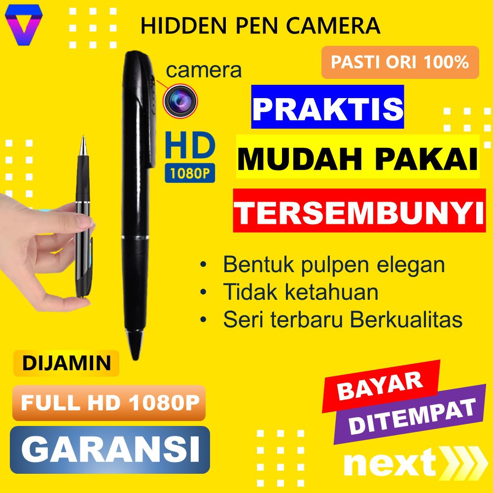 PULPEN KAMERA MINI CCTV WIFI SPY CAM CAMERA MINI KAMERA PENGINTAI MINI  KECIL TERSEMBUNYI MURAH JS118