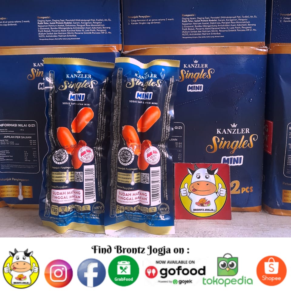 Jual FROZEN FOOD KANZLER SOSIS MINI - DISASS JOGJA | Shopee Indonesia