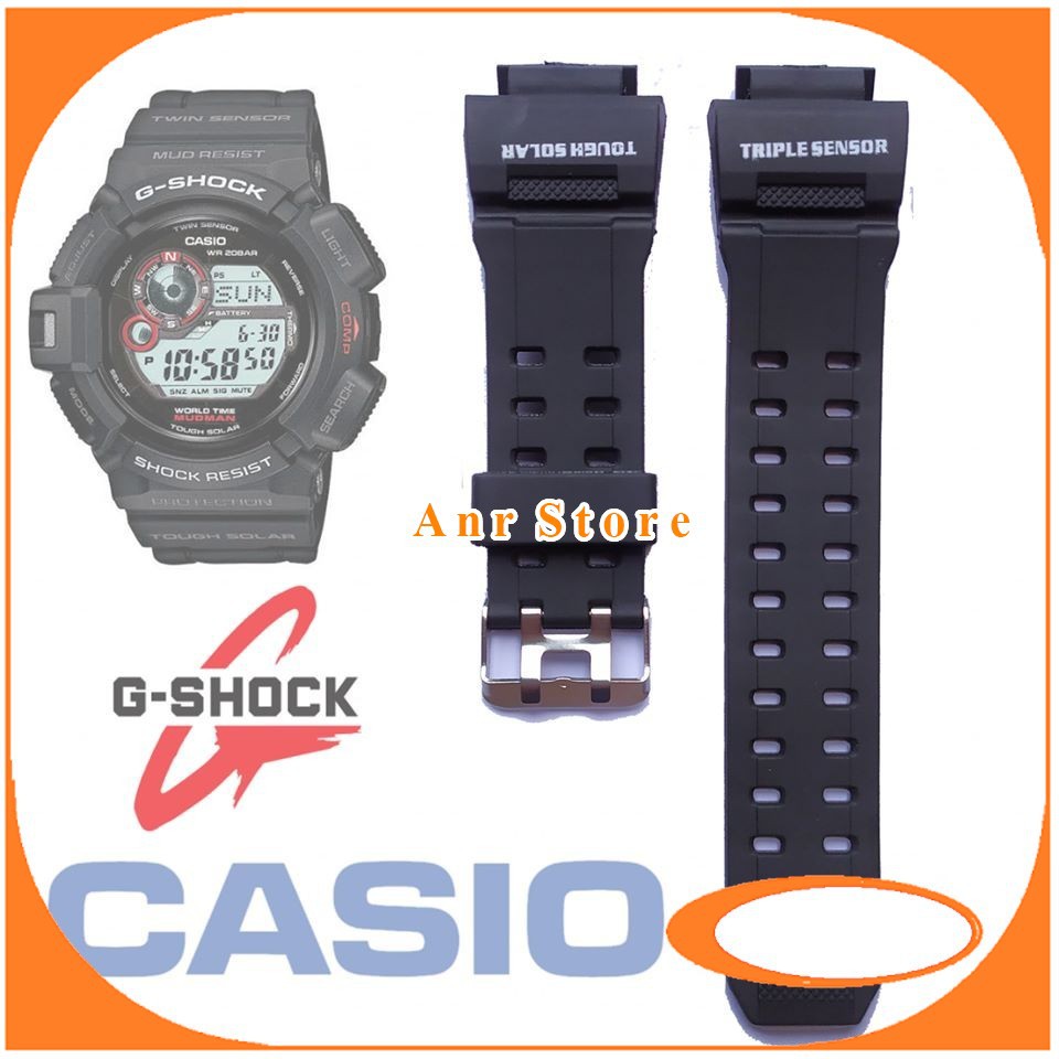 Jual Strap Tali Jam Tangan Casio G-Shock GW-9400 GShock Rangeman GW9400 ...