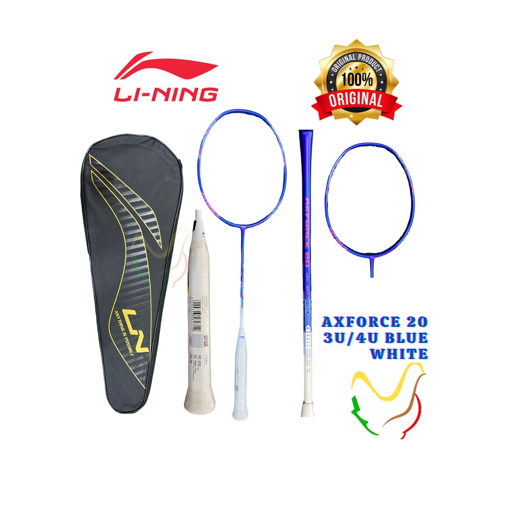 Jual RAKET BADMINTON LINING AXFORCE 20 3U/4U ORIGINAL | Shopee Indonesia