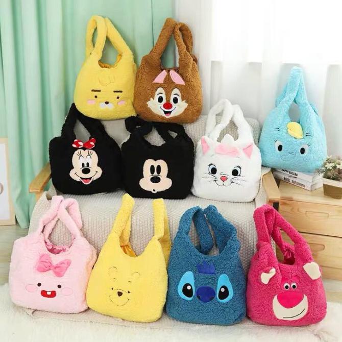 Jual TAS DISNEY WINNIE THE POOH LOTSO STITCH MICKEY MINNIE MOUSE DUMBO ...