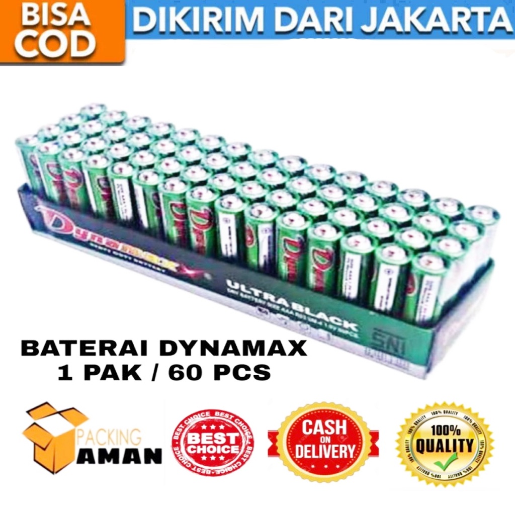 Jual Bisa Cod Batere Dynamax Baterai Ukuran A Aaa Murah Meriah Dan Tahan Shopee Indonesia