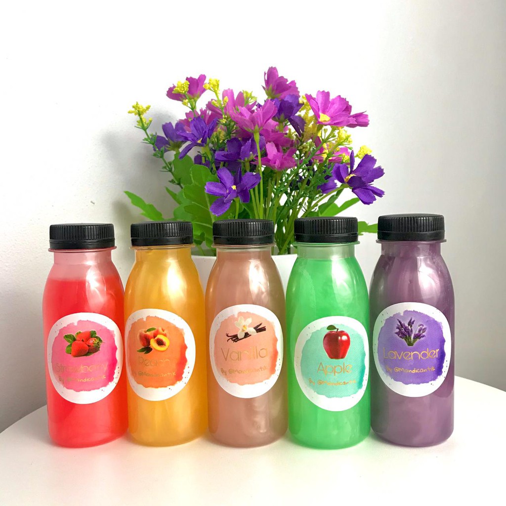 Jual bubble bath 100 ml by macan mandi busa banyak busanya sabun unik