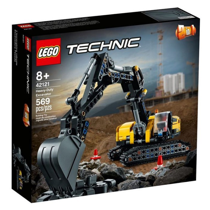 Jual Mainan LEGO-Technic Heavy-Duty Excavator | Shopee Indonesia