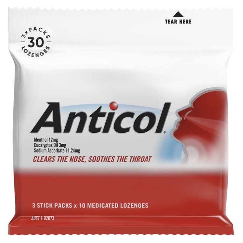 Anticol Throat Lozenge 9 x 30 Pack