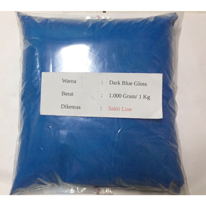Jual Bubuk Powder Coating Dark Blue Gloss - 1 Kg | Shopee Indonesia