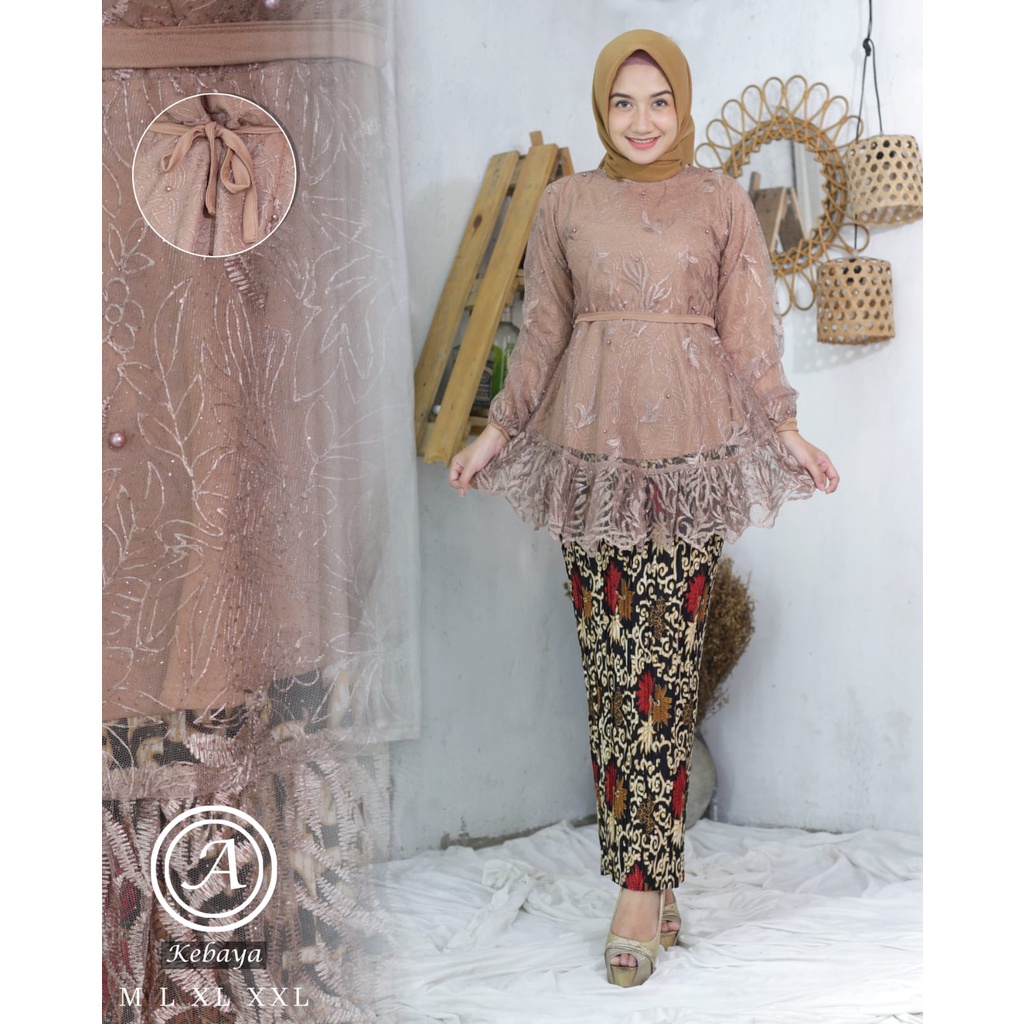 Jual SET dan ATASAN KEBAYA REMAJA - BAJU KEBAYA MODERN - KEBAYA AKAD