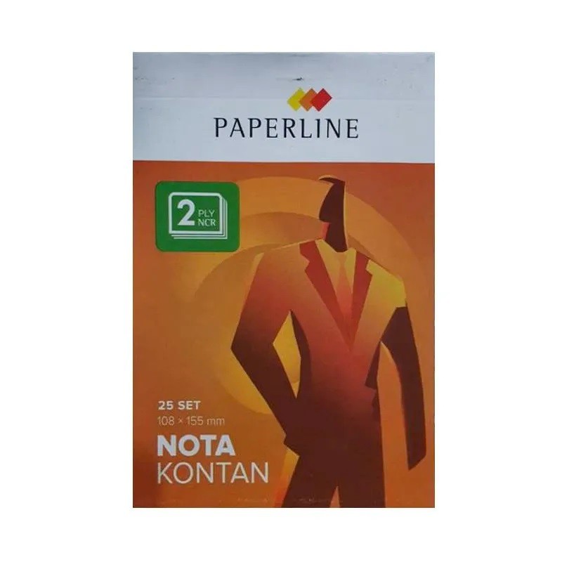Jual BON NOTA KONTAN PAPERLINE 2 PLY / RANGKAP 2 RANGKAP KECIL (10 PCS ...