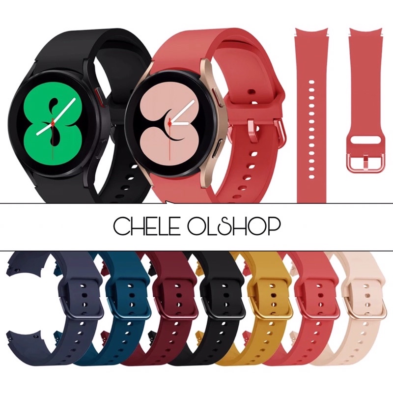 Jual STRAP SILICONE SAMSUNG GALAXY WATCH 4 dan WATCH 5 Shopee Indonesia