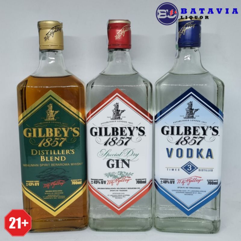 Jual Gilbeys Gin / Whisky / Vodka 700ml Shopee Indonesia
