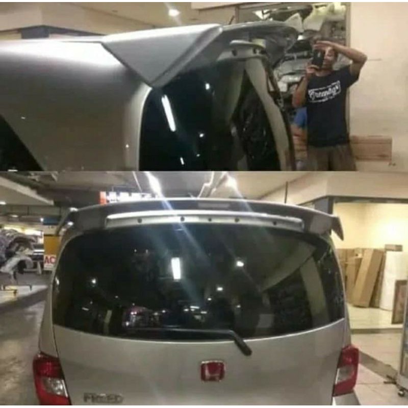 Jual spoiler honda freed model mugen plastik | Shopee Indonesia