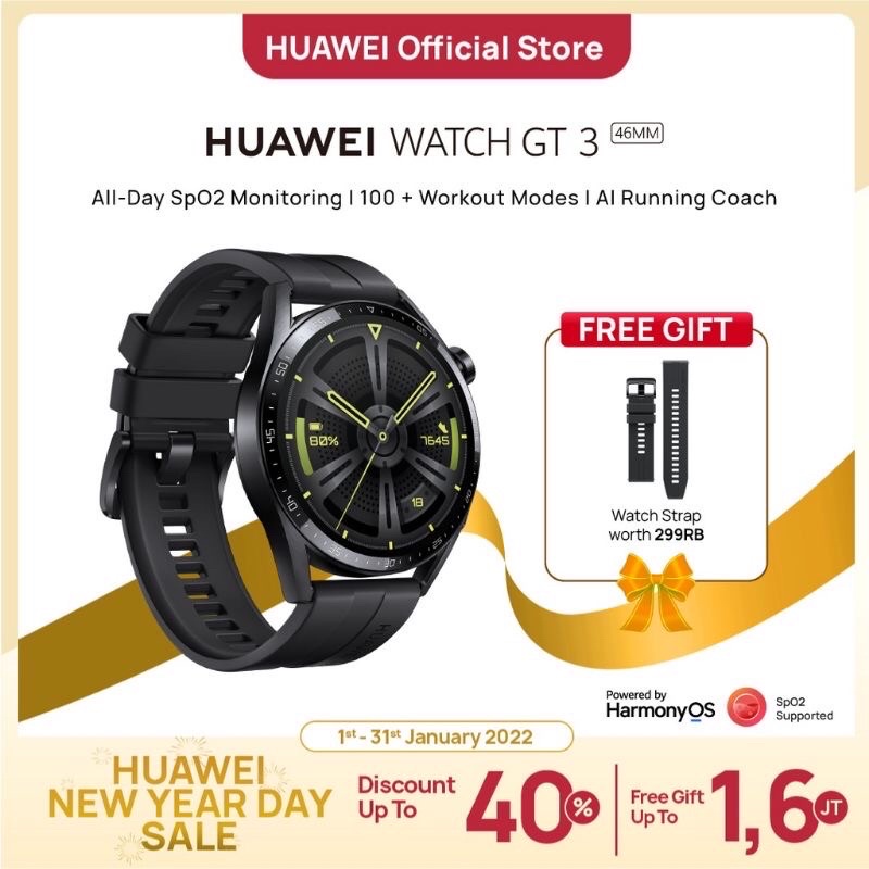 Jual Huawei Watch GT3 46MM Classic/Active Shopee Indonesia
