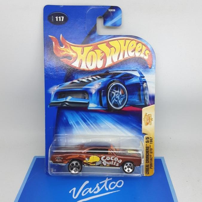 Jual Hot Wheels Pontiac GTO 1967 Hotwheels Cereal Crunchers Cocoa Puffs