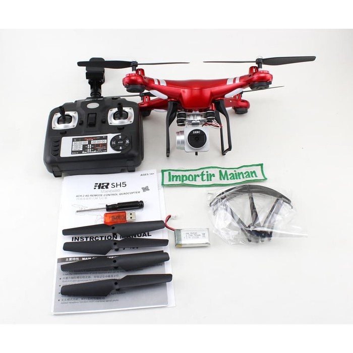 rc drone SH5HD camera 2MP wifi FPV altitude hold v syma x5hw JJRC H55 Diskon