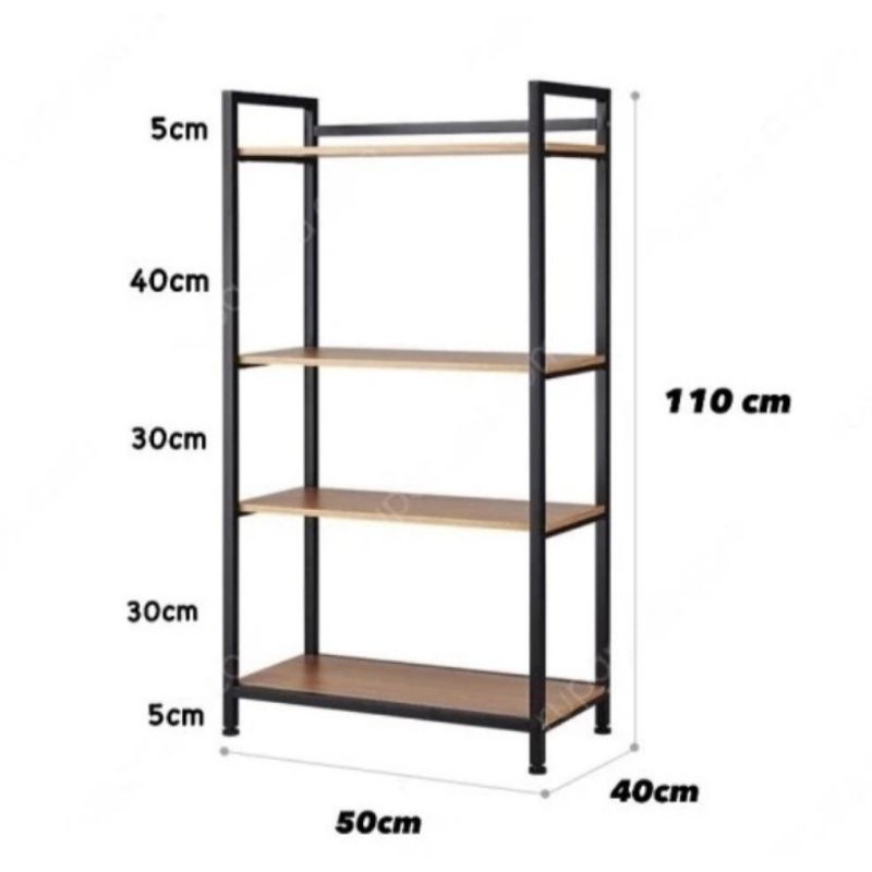 Jual Rak Besi Serbaguna Alas Kayu - Rak Besi Minimalis - Rak Besi ...