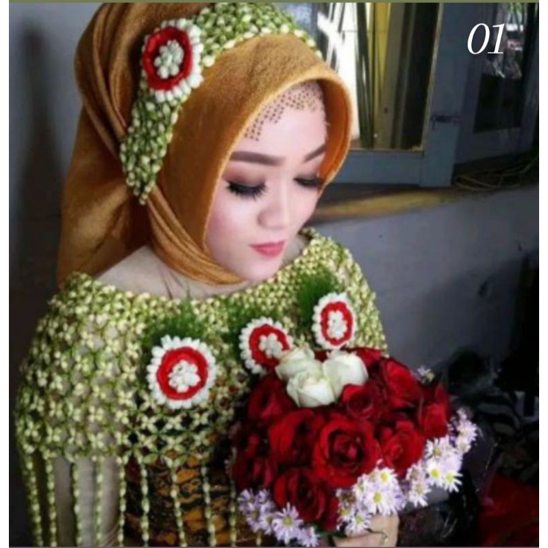 Jual Ronce Siraman Asli/Ronce melati Siraman/Ronce Siraman Nikahan ...