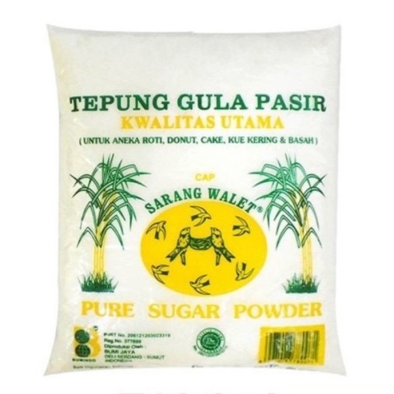 Jual Tepung Gula Sarang Walet 1 Kg Shopee Indonesia 0939