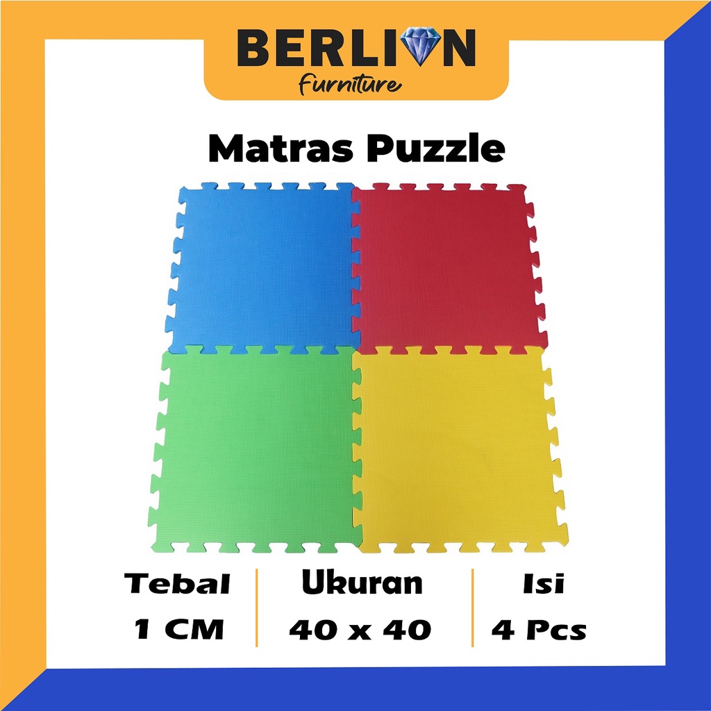 Jual Matras Puzzle X Tbl Cm Isi Pcs Alas Lantai Playmat